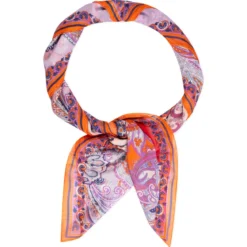 Flower Fusion 130 x 130 - multi cherry (rot)