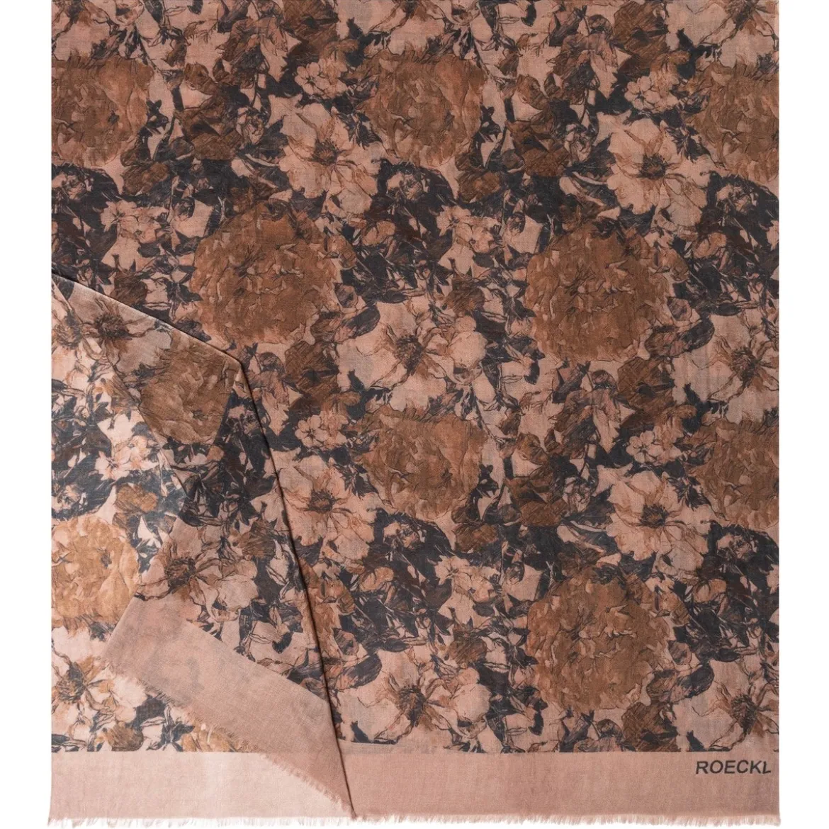 Flower Wind 80x180 - coffee (braun)