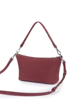 Gaia Veloursleder - black/ruby (schwarz)