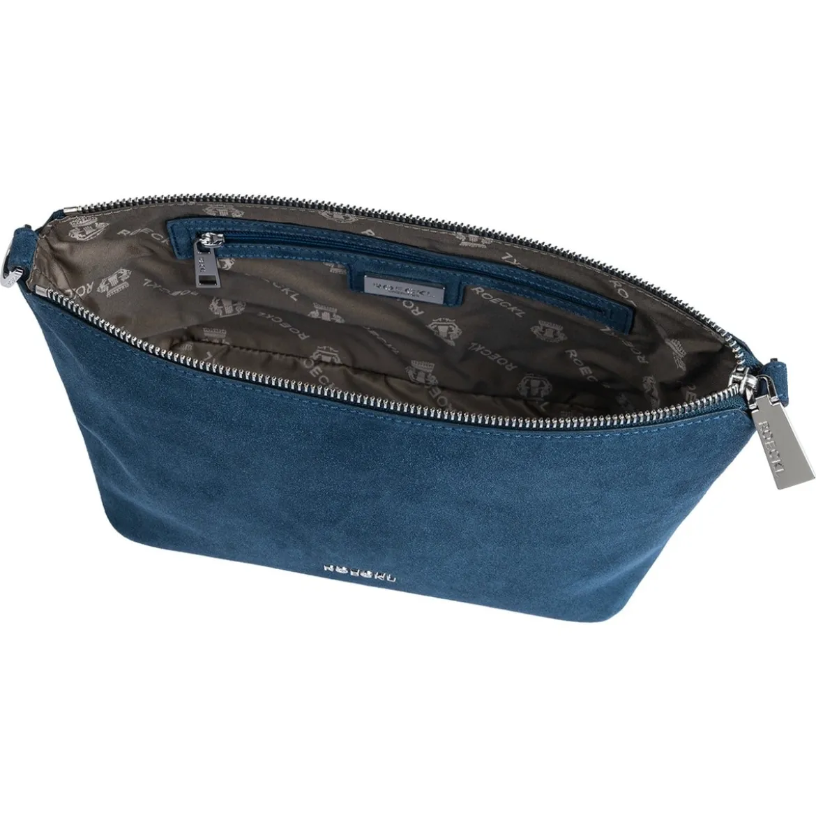 Gaia Veloursleder - ocean (blau)