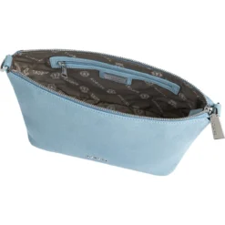 Gaia Veloursleder - sky (blau)