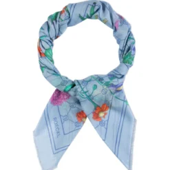 Glowing Bouquet 140x140 - multi bleu (blau)