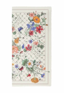 Glowing Bouquet 140x140 - multi creme (beige)