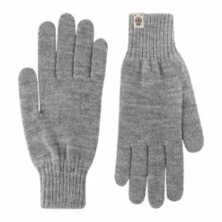 Handschuhe Touch - flanell (grau)