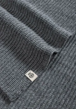 Klassischer Strickschal - anthracite (grau)