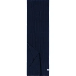 Klassischer Strickschal - navy (blau)