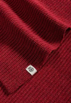 Klassischer Strickschal - red (rot)
