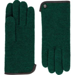 Klassischer Walkhandschuh Women - forest (grün)