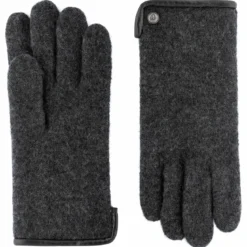 Klassischer Walkhandschuh Women - anthracite (grau)