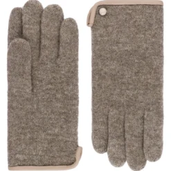 Klassischer Walkhandschuh Women - alpaca (beige)