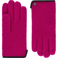 Klassischer Walkhandschuh Women - fuchsia (pink)