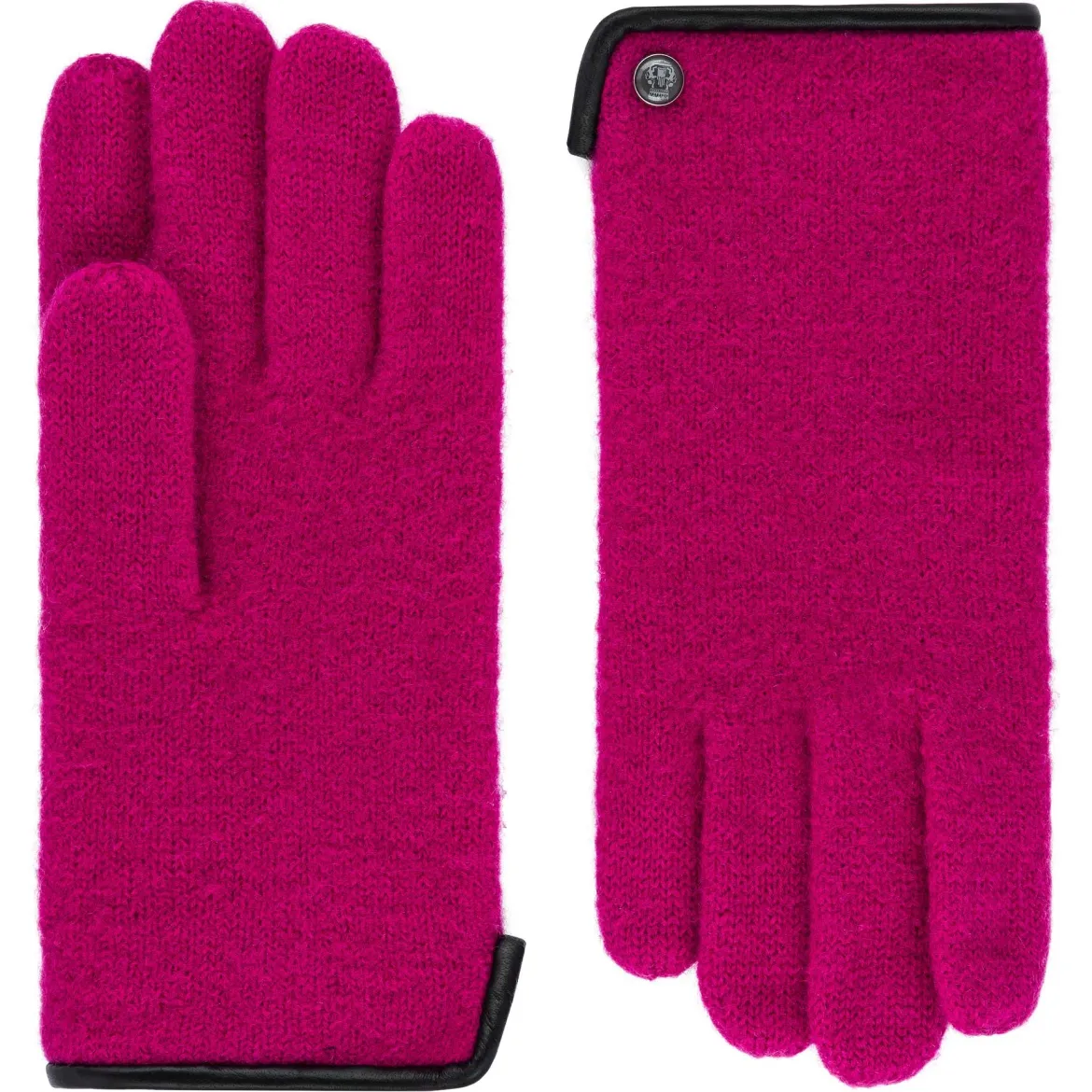 Klassischer Walkhandschuh Women - fuchsia (pink)