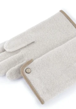 Klassischer Walkhandschuh Women - cashmere (beige)
