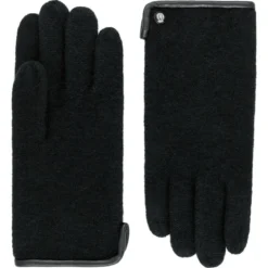 Klassischer Walkhandschuh Women - black (schwarz)