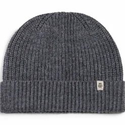 Klassische Strickmütze - anthracite (grau)