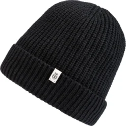 Klassische Strickmütze - black (schwarz)