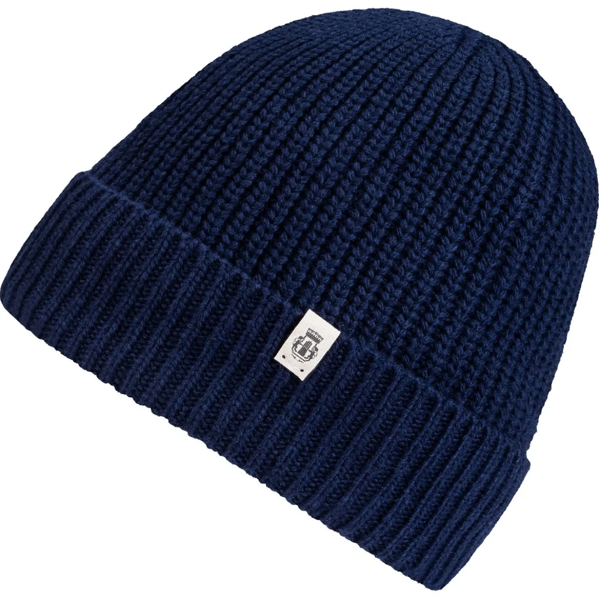 Klassische Strickmütze - navy (blau)