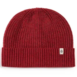 Klassische Strickmütze - red (rot)