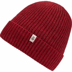 Klassische Strickmütze - red (rot)