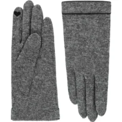 Leather Piping Touch - flanell (grau)