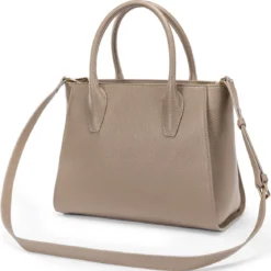 Mathilde Handtasche medium - taupe (beige)