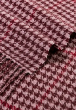 Modern Check Women 35x166 - mulberry (rot)