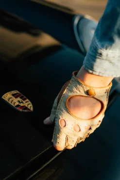 Monza Autofahrer - creme/cork (beige)