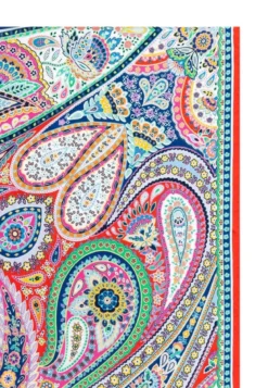 Paisley Festival 45x180 - multi red (rot)