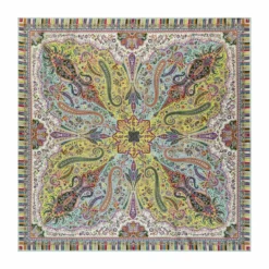 Paisley Mirage 90x90 - multi mint (grün)