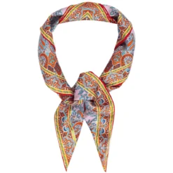 Paisley Reflection 90x90 - multi blossom (rosa)