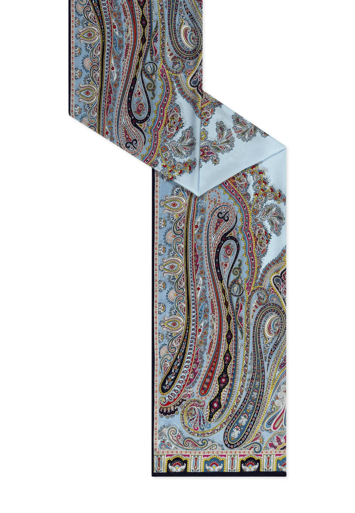Paisley Reverie 70x180 - multi blue (blau)