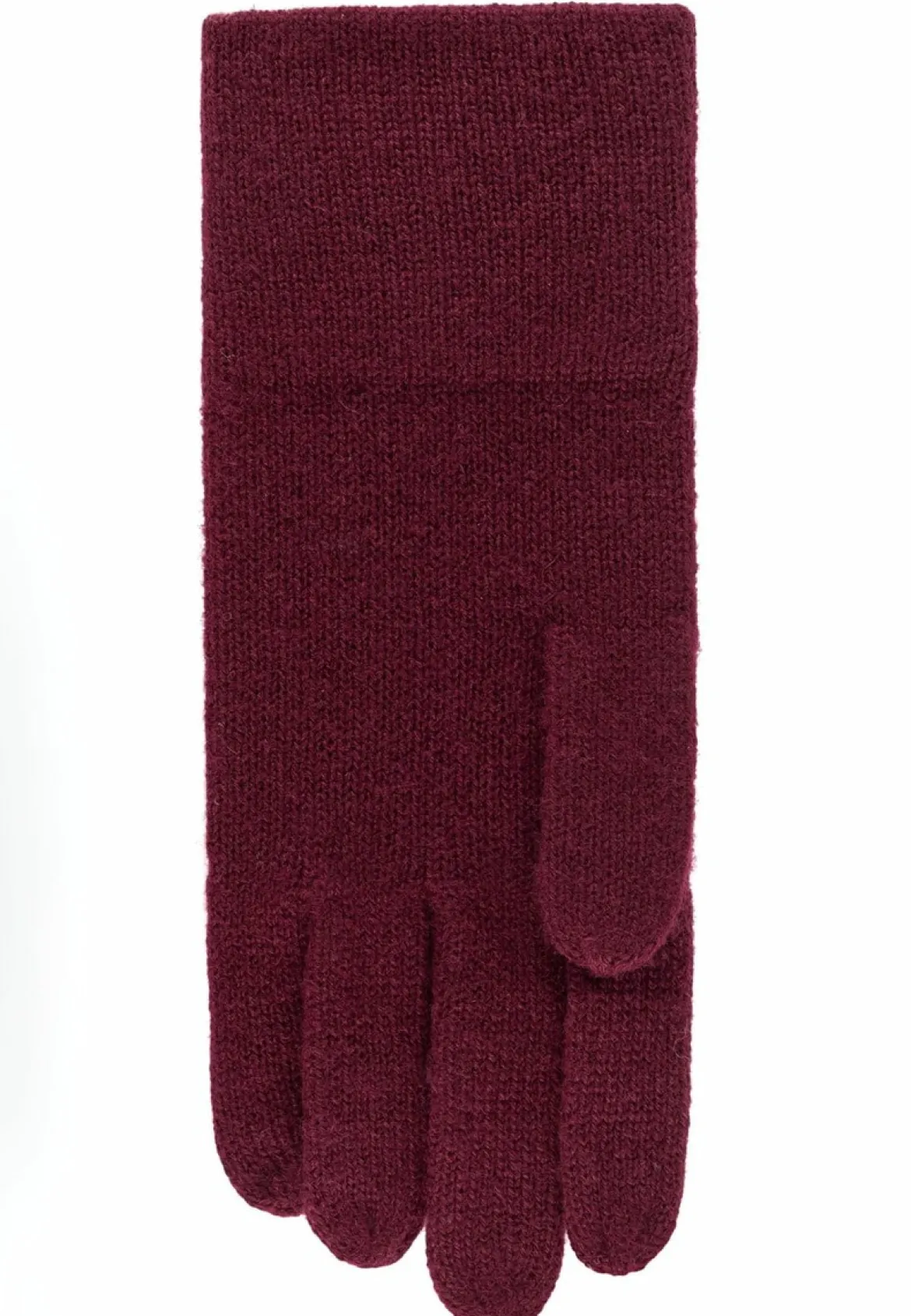 Pure Cashmere Handschuhe - burgundy (rot)