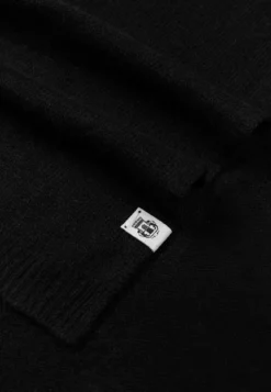Pure Cashmere Plaid 60x190 - black (schwarz)
