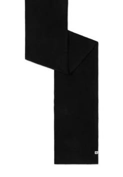 Pure Cashmere Plaid 60x190 - black (schwarz)