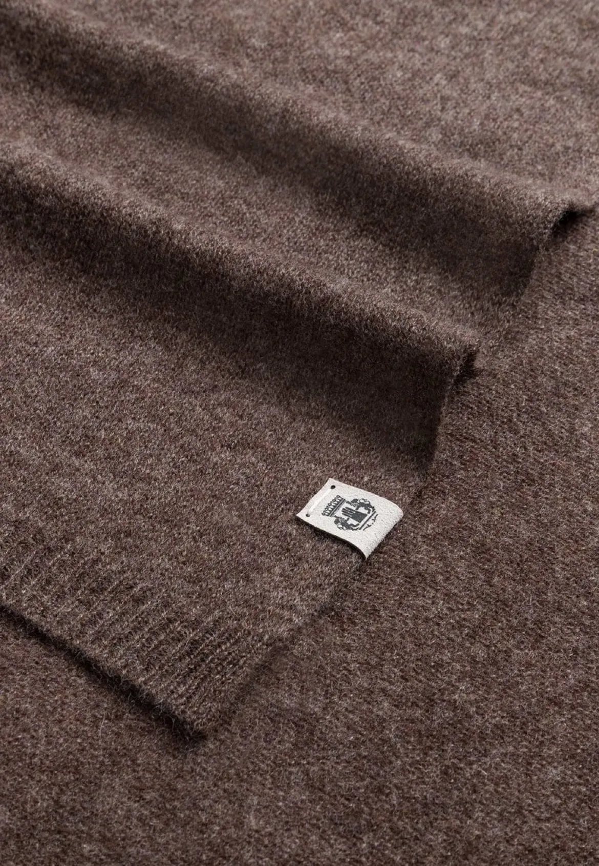 Pure Cashmere Plaid 60x190 - coffee (braun)