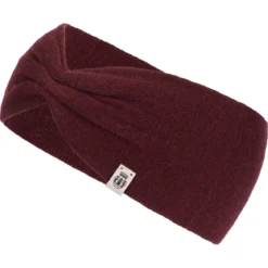 Pure Cashmere Stirnband - mulberry (rot)