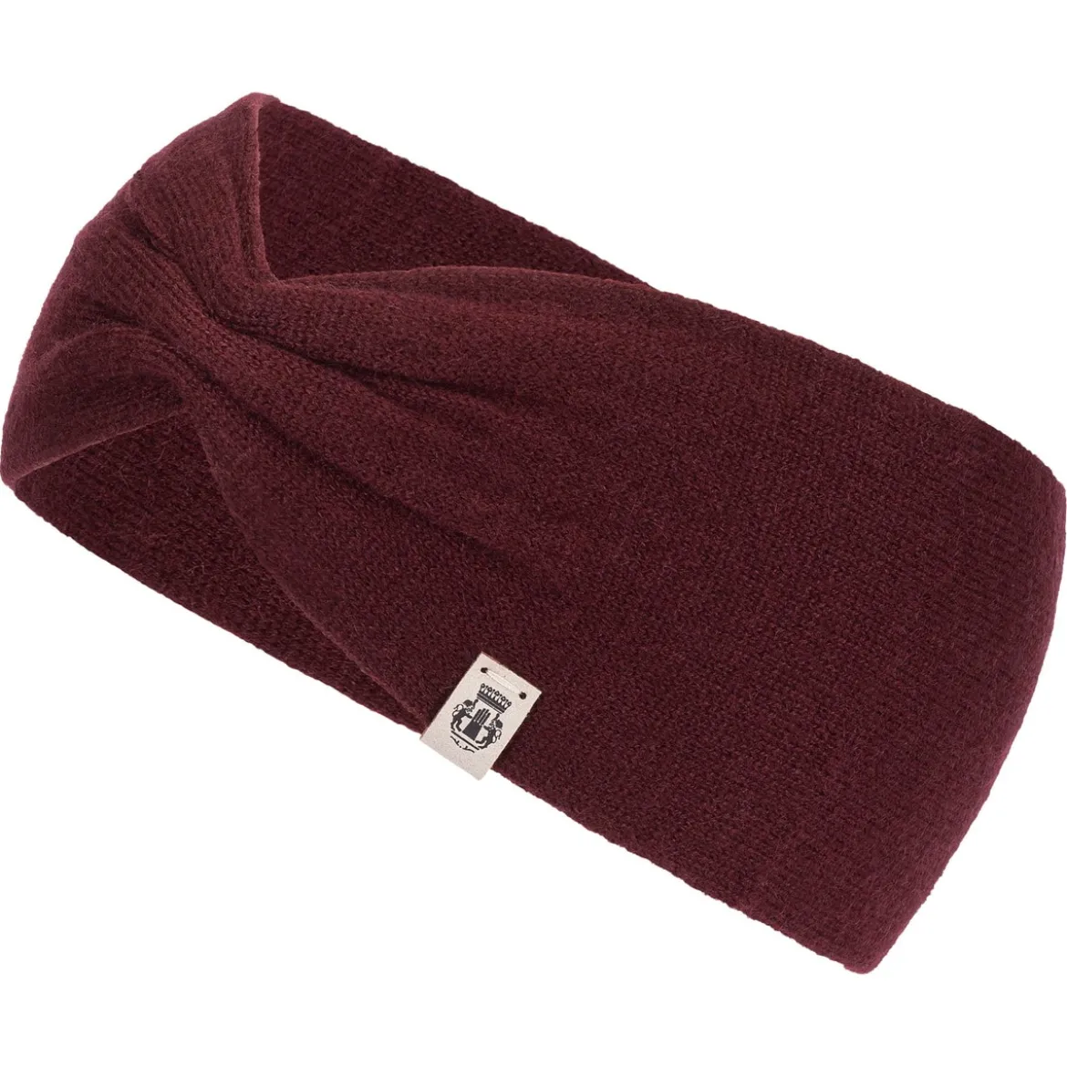 Pure Cashmere Stirnband - mulberry (rot)