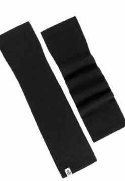 Pure Cashmere Stulpe - black (schwarz)