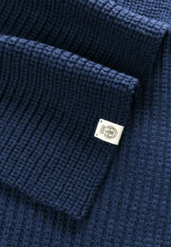 Pure Merino Schal 27x180 - navy (blau)