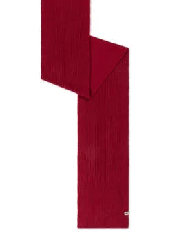 Pure Merino Schal 27x180 - red (rot)