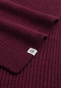 Pure Merino Schal 27x180 - wine (rot)