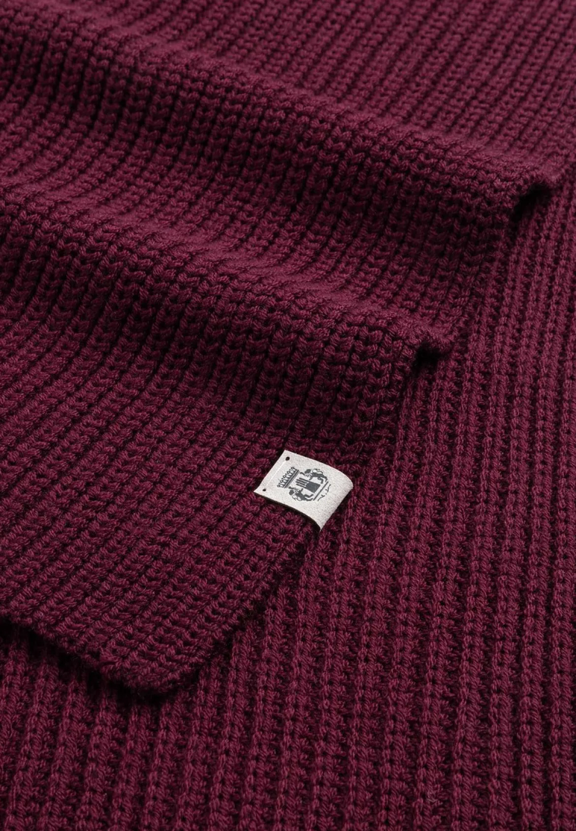 Pure Merino Schal 27x180 - wine (rot)