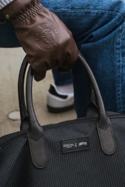 ROECKL x Unfair Athletics Lederhandschuhe - coffee (braun)
