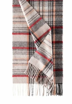 Scottish Tartan Men 30x180 - multi black (schwarz)