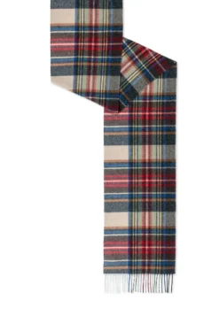 Scottish Tartan Women 30x180 - multi navy (blau)