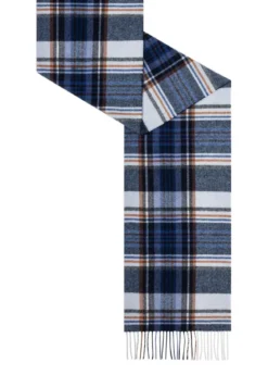 Scottish Tartan Women 30x180 - multi blue (blau)