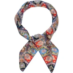Secret Garden 140x140 - navy/red (blau)