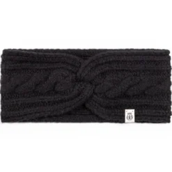 Set 5 Braided Womans Headband ST2-A2 - black (schwarz)
