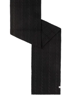 Set 5 Braided Womans Scarf ST3-A2 - black (schwarz)