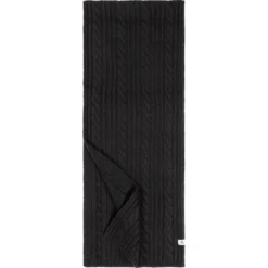 Set 5 Braided Womans Scarf ST3-A2 - black (schwarz)